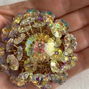 Vintage Vendome Crystal Brooch